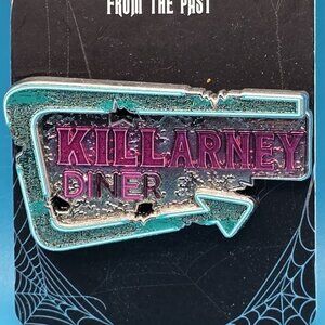 SeaWorld Busch Gardens Howl-O-Scream Killarney Diner Trading Pin